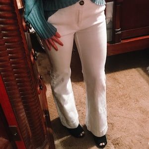 Anthropologie Pilcro & the Letterpress White Flare